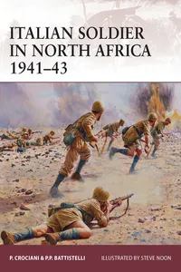 Italian soldier in North Africa 1941–43_cover