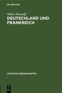 Deutschland und Frankreich_cover