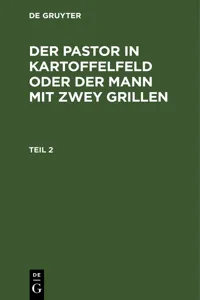 Der Pastor in Kartoffelfeld oder der Mann mit zwey Grillen. Teil 2_cover