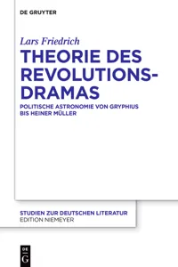 Theorie des Revolutionsdramas_cover