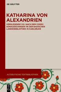 Katharina von Alexandrien_cover