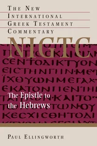 The Epistle to the Hebrews_cover