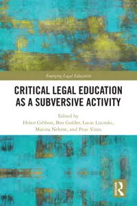 Critical Legal Education as a Subversive Activity_cover