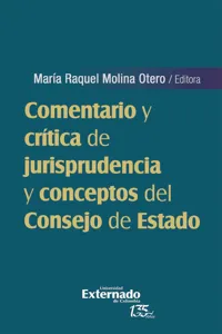 Comentario y crítica de jurisprudencia y conceptos del Consejo de Estado_cover