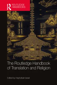 The Routledge Handbook of Translation and Religion_cover