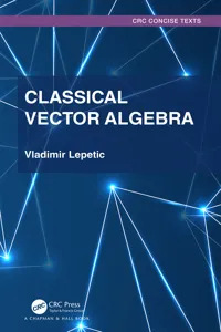 Classical Vector Algebra_cover