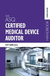 The ASQ Certified Medical Device Auditor Handbook_cover