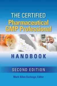 The Certified Pharmaceutical GMP Professional Handbook_cover