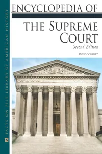 Encyclopedia of the Supreme Court, Second Edition_cover