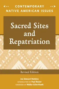 Sacred Sites and Repatriation, Revised Edition_cover