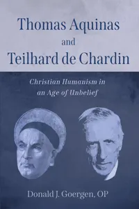 Thomas Aquinas and Teilhard de Chardin_cover