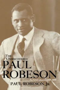 The Undiscovered Paul Robeson_cover