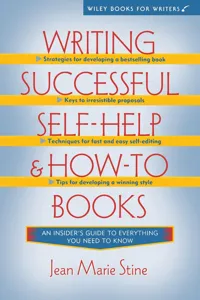 Writing Successful Self-Help and How-To Books_cover