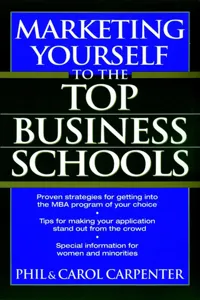 Marketing Yourself to the Top Business Schools_cover