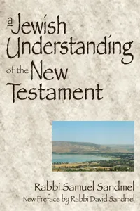 A Jewish Understanding of the New Testament_cover