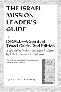 Israel Mission Leader's Guide_cover