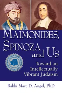 Maimonides, Spinoza and Us_cover