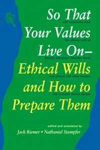 So That Your Values Live On_cover