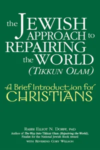 The Jewish Approach to Repairing the World_cover