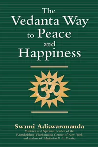 The Vedanta Way to Peace and Happiness_cover