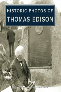 Historic Photos of Thomas Edison_cover