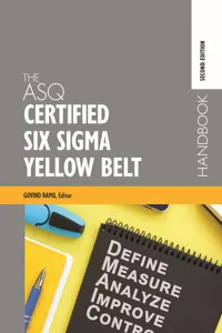 The ASQ Certified Six Sigma Yellow Belt Handbook_cover
