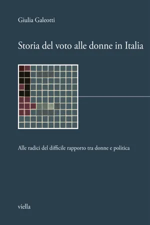 Storia del voto alle donne in Italia