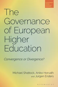 The Governance of European Higher Education_cover