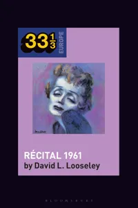 Édith Piaf's Récital 1961_cover