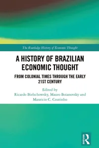 A History of Brazilian Economic Thought_cover