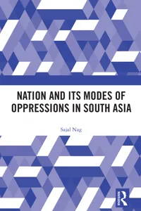 Nation and Its Modes of Oppressions in South Asia_cover