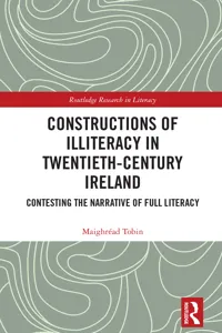 Constructions of Illiteracy in Twentieth-Century Ireland_cover