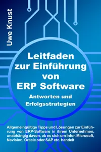 Leitfaden zur Einführung von ERP Software - Antworten und Erfolgsstrategien_cover