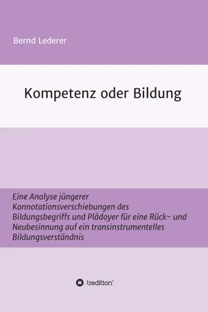 Kompetenz oder Bildung