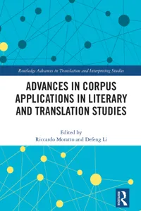 Advances in Corpus Applications in Literary and Translation Studies_cover