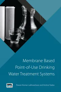Membrane based Point-of-Use Drinking Water Treatment System_cover