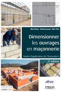 Dimensionner les ouvrages en maçonnerie_cover