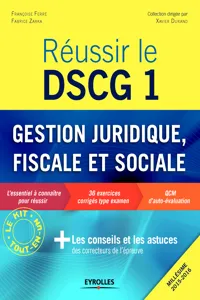 Réussir le DSCG 1 - Gestion juridique, sociale et fiscale_cover