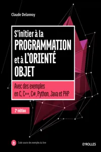 S'initier à la programmation et à l'orienté objet_cover