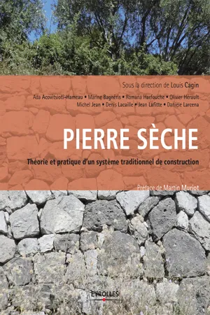 Pierre sèche : théorie et pratique