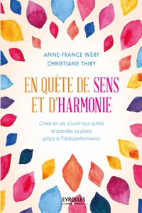 En quête de sens et d'harmonie_cover