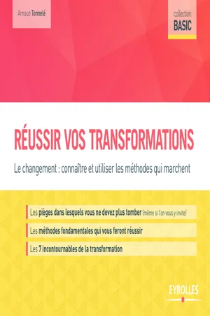 Réussir vos transformations