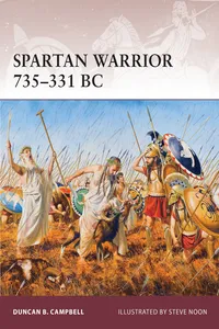 Spartan Warrior 735–331 BC_cover