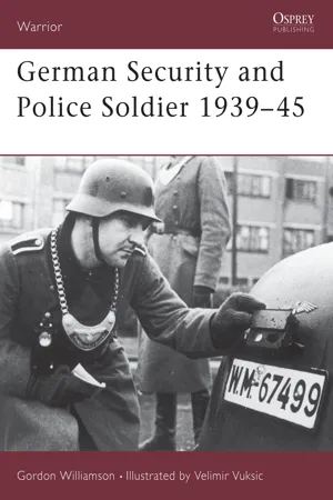 German Security and Police Soldier 1939–45