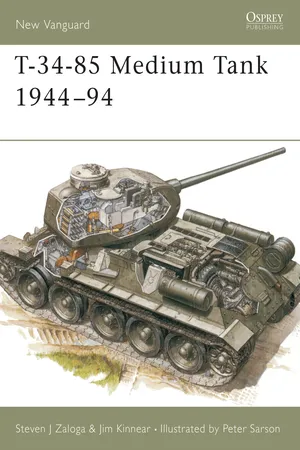 T-34-85 Medium Tank 1944โ94