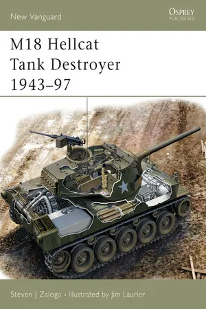 M18 Hellcat Tank Destroyer 1943โ97