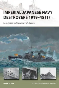 Imperial Japanese Navy Destroyers 1919–45_cover