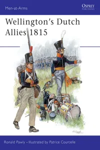 Wellington's Dutch Allies 1815_cover