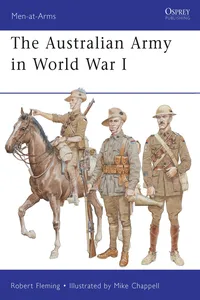 The Australian Army in World War I_cover