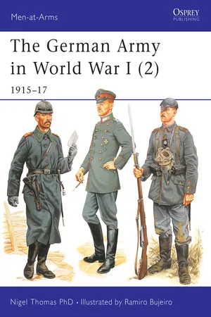 The German Army in World War I (2)